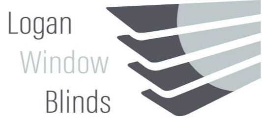 logan window blinds logo